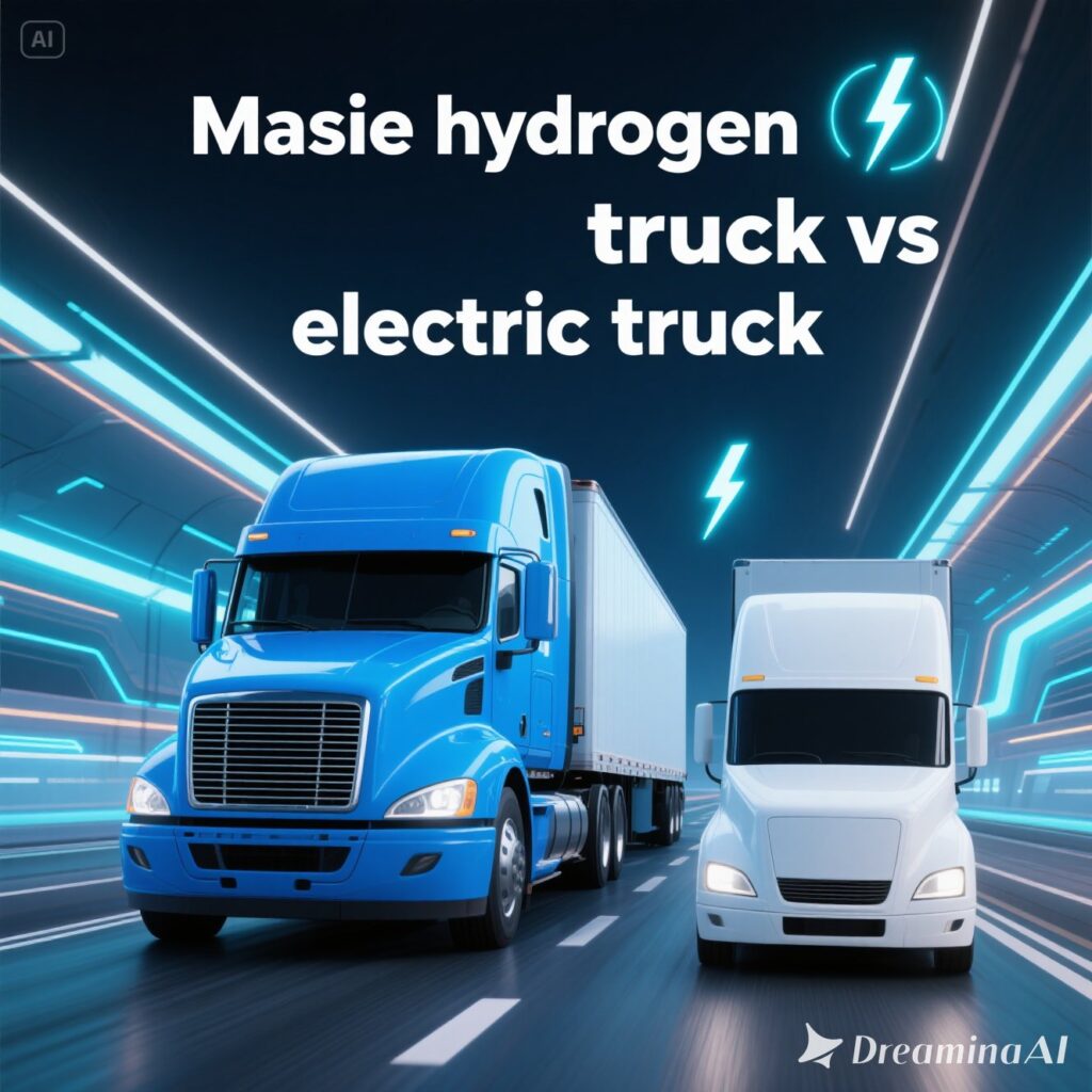 Truk Hidrogen vs Truk Listrik: Siapa yang Akan Menang?