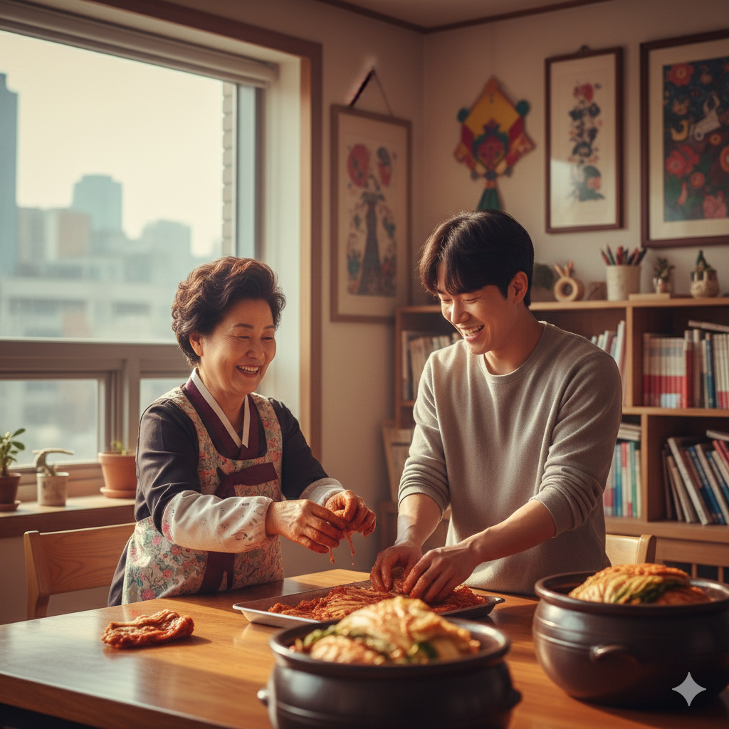 Komunitas “Skill Swap”: Pertukaran Keahlian Gratis Antar Generasi di Lingkungan Perkotaan Seoul.