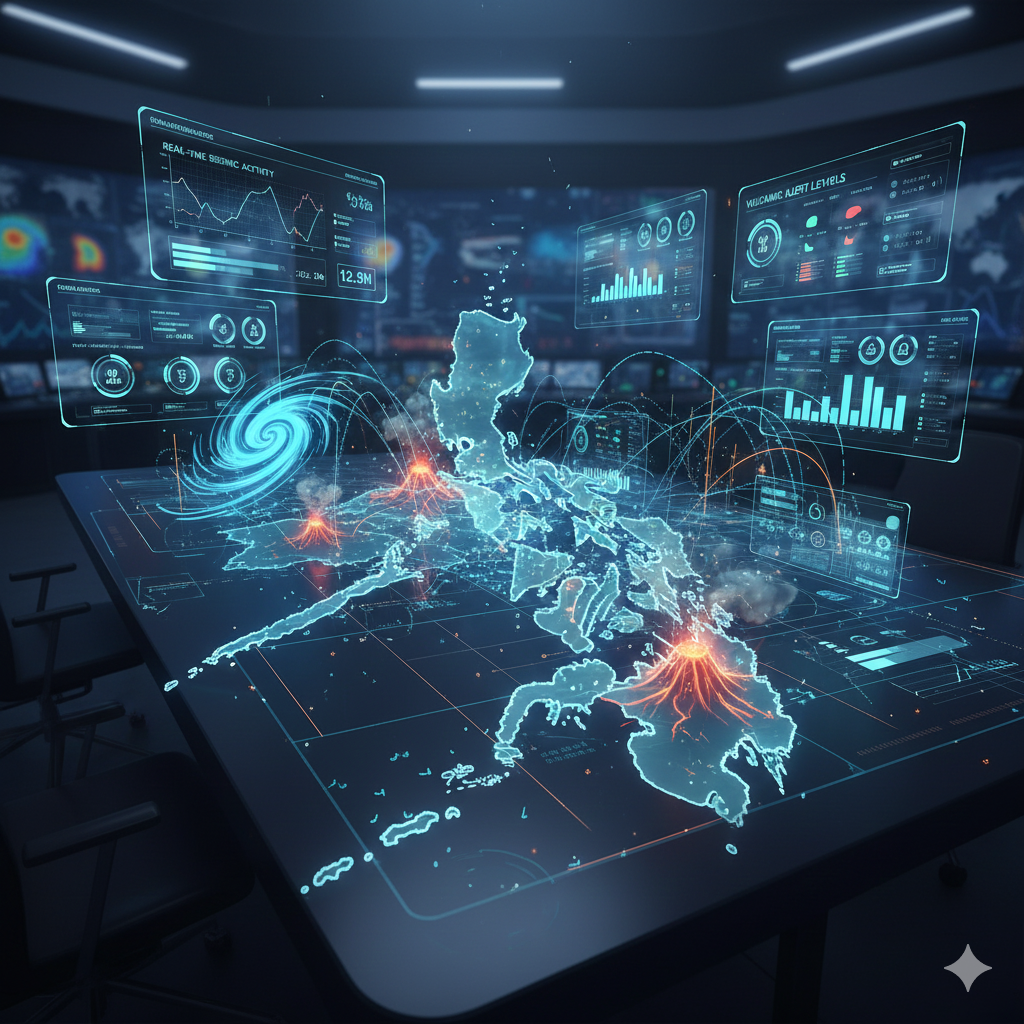 Penggunaan Big Data untuk Prediksi Bencana Alam di Filipina.